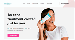 Desktop Screenshot of mdacne.com